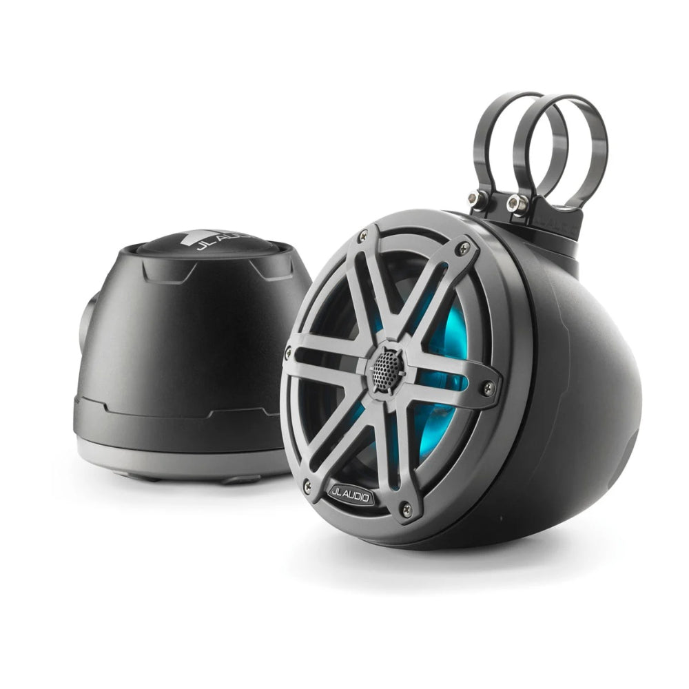 JL Audio M3 VeX Enclosed Speakers - 6.5" - RGB LED - Grey Sport