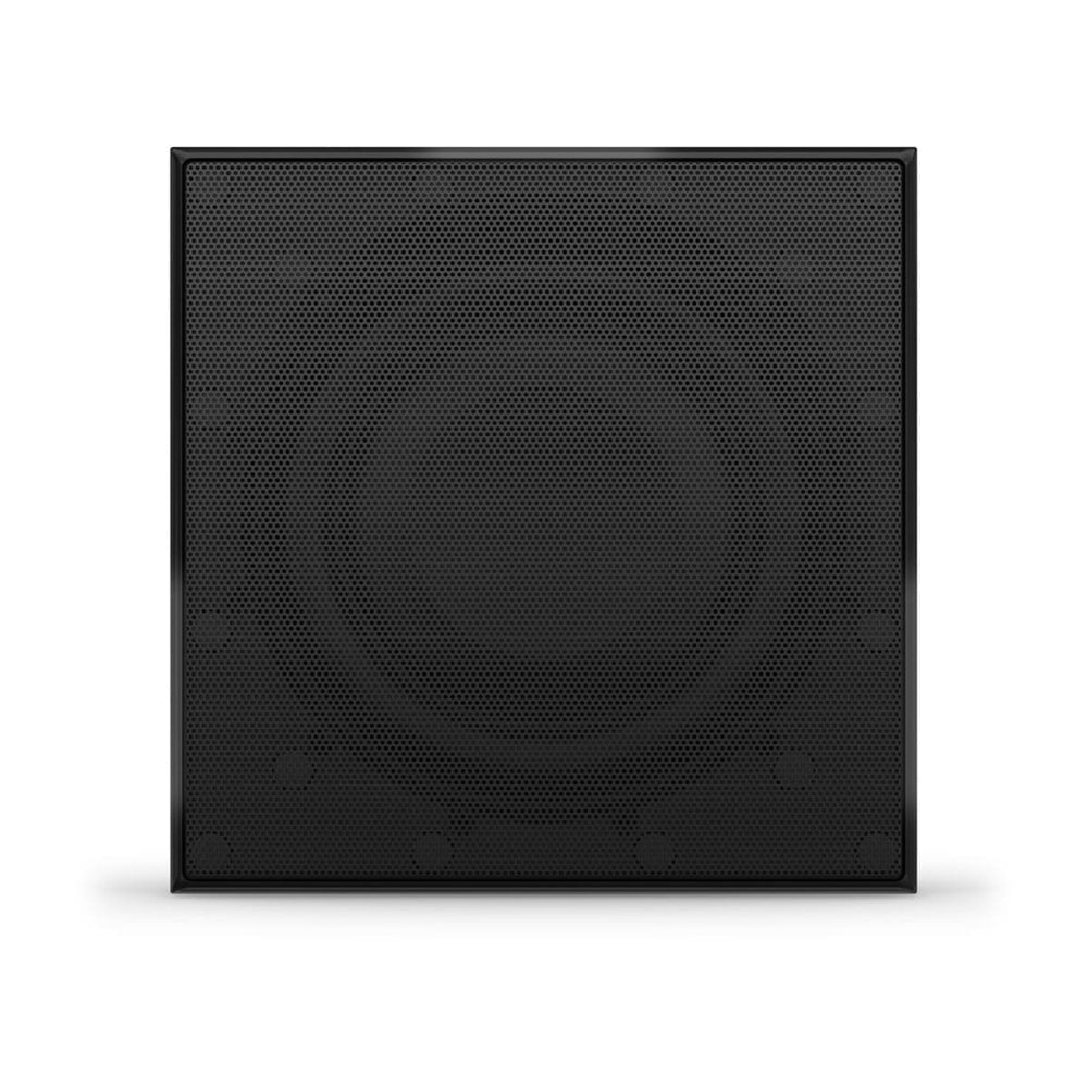 JL Audio M6 Marine Thin-Line Subwoofer - 8" - Square - Black Luxe