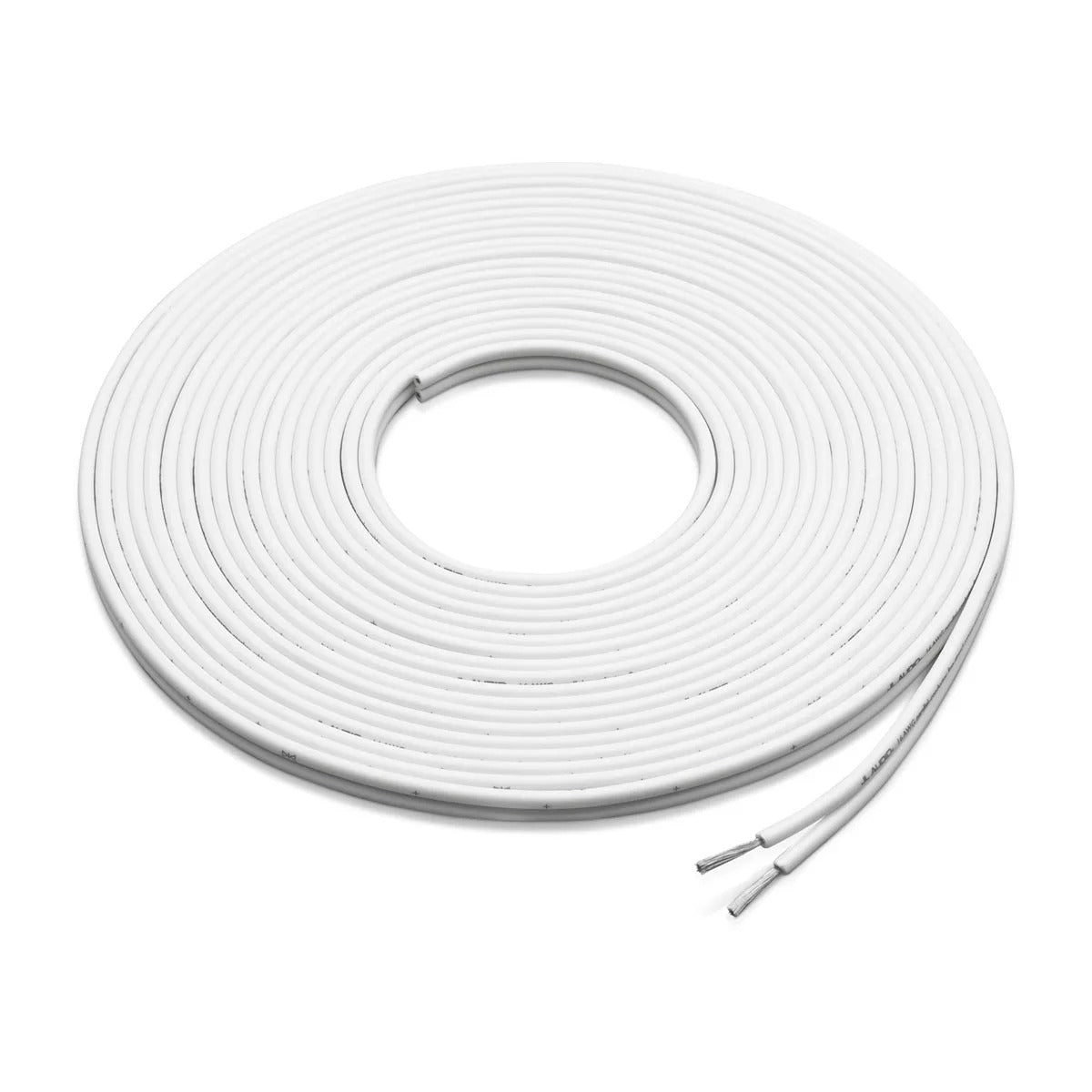 JL Audio White Parallel Conductor Speaker Cable - 16 AWG - 25'