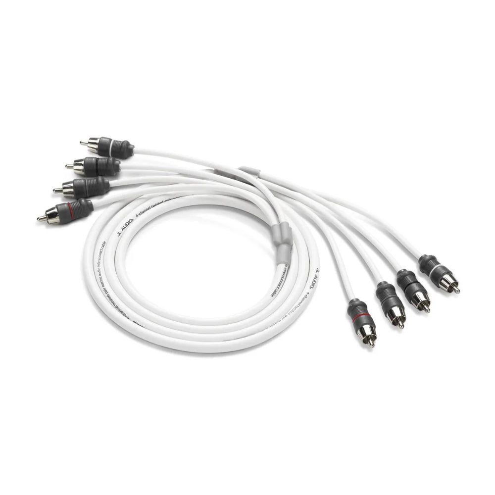 JL Audio Marine Audio RCA Interconnect Cable - 4-Channel - 6'