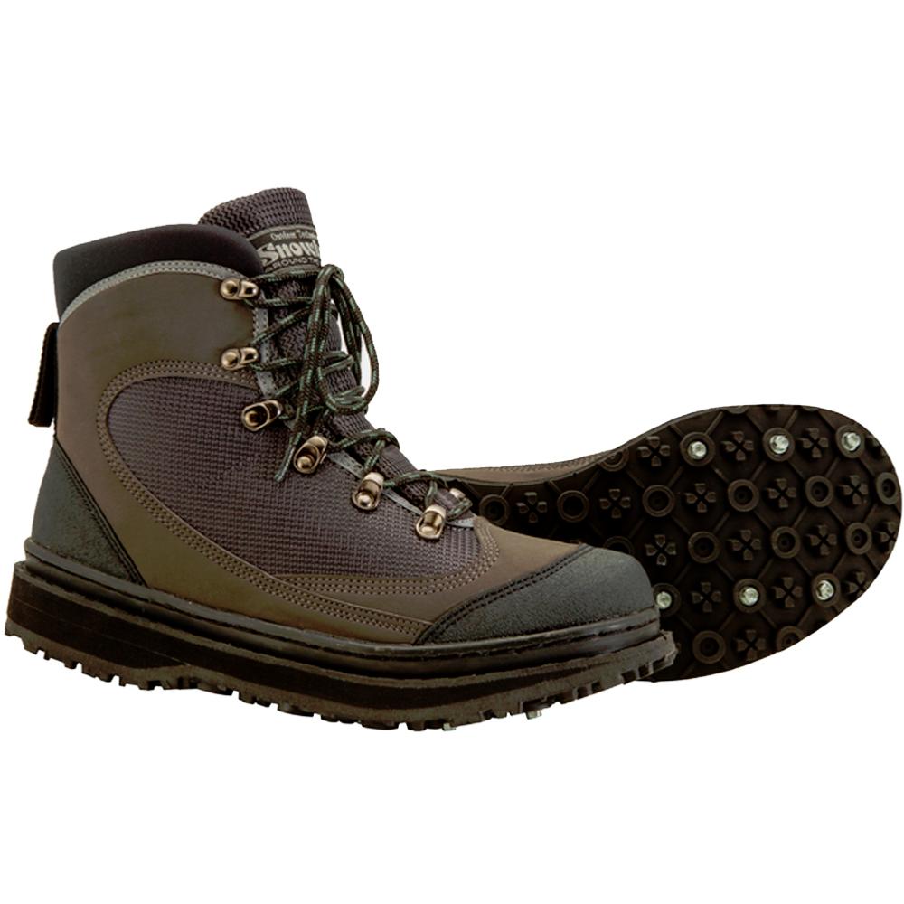 Snowbee Stream-Trek Wading Boots XS-tra Grip Rubber Sole - 10