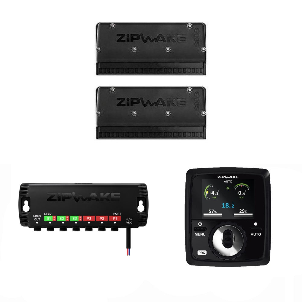 Zipwake Series S Pro Trim Control Kit - 300S Interceptor