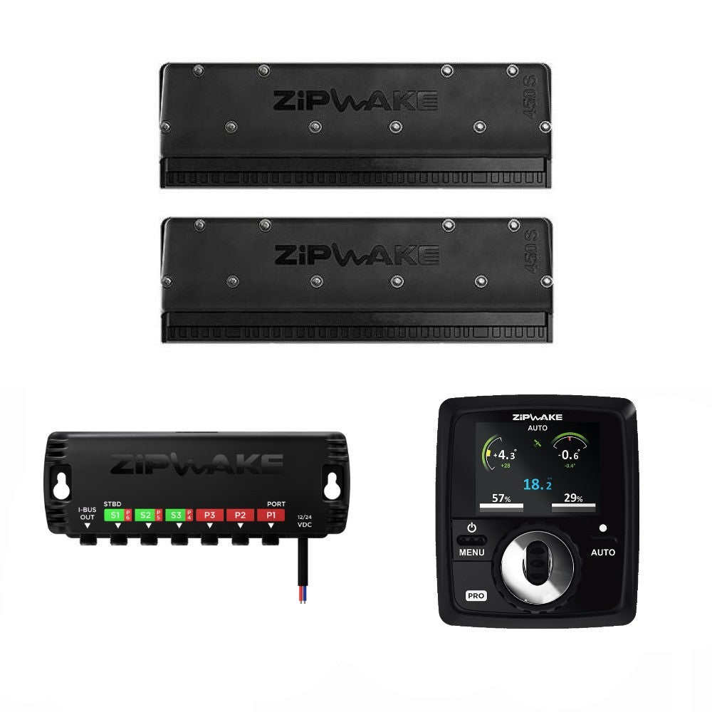 Zipwake Series S Pro Trim Control Kit - 450S Interceptor
