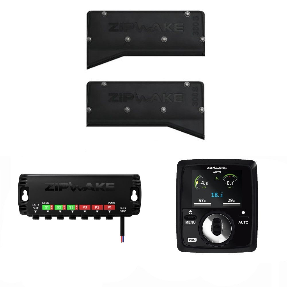 Zipwake Series S Pro Trim Control Kit - 300S Chine Interceptor