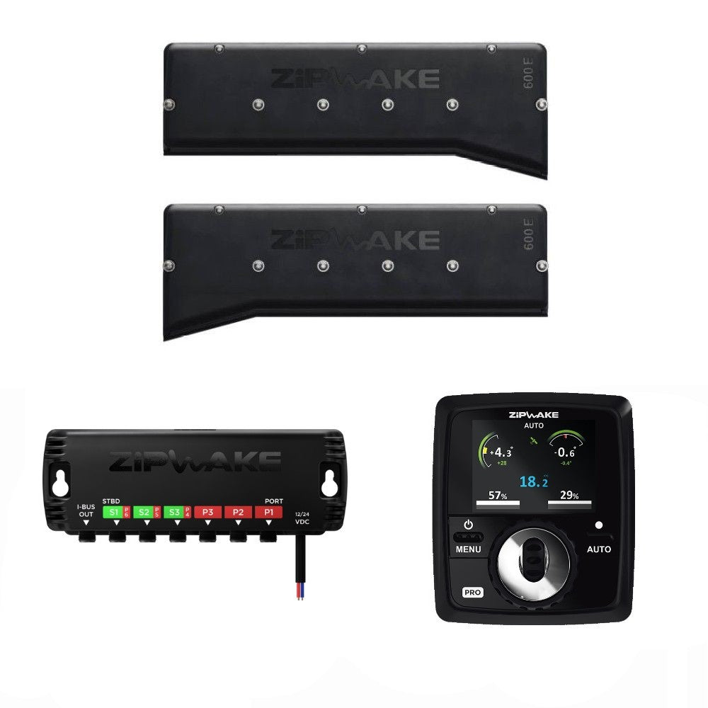 Zipwake Series E Pro Trim Control Kit - 600E Chine Interceptor
