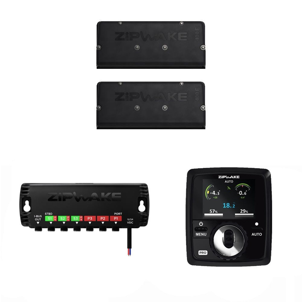 Zipwake Series E Pro Trim Control Kit - 400E Interceptor