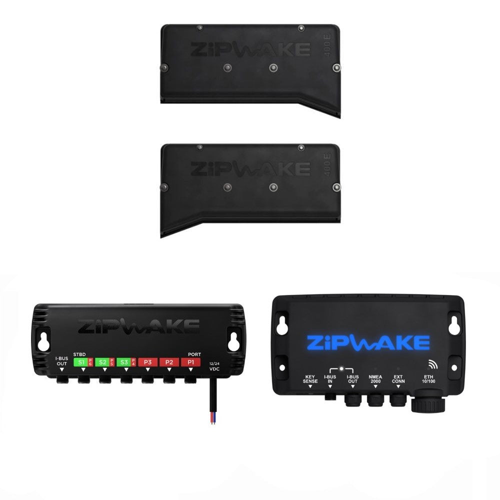 Zipwake Series E Pro Intergrated Kit - 400E Chine Interceptor