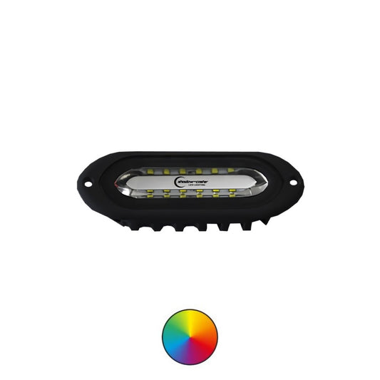 Shadow-Caster SCM-SL Flush Mount Spreader Light - Black with RGB