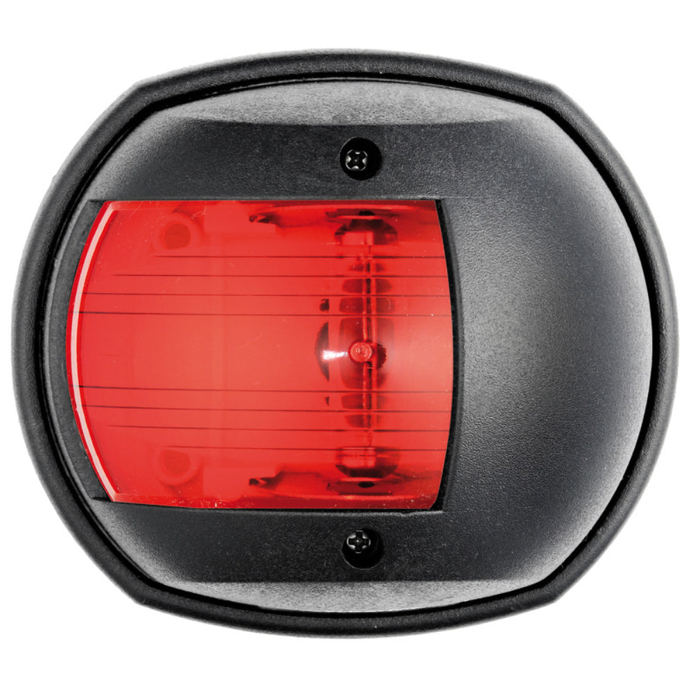 Osculati Black Classic 12 Navigation Light - 112.5° Port