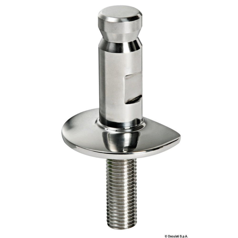 Osculati AISI316 Stainless Steel Male Stanchion Oval Base