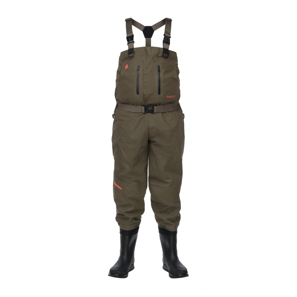 Snowbee Prestige STX2 Studded Felt Sole Chest Waders - 8K