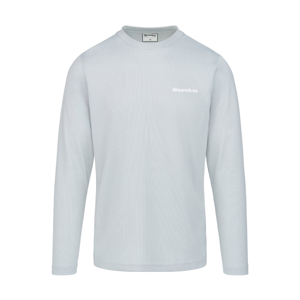 Snowbee Technical Long Sleeve Fishing T-Shirt - Grey - L