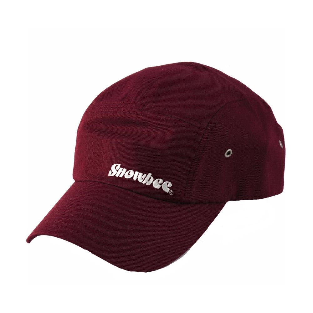 Snowbee 5-Panel Fishing Cap - Burgundy