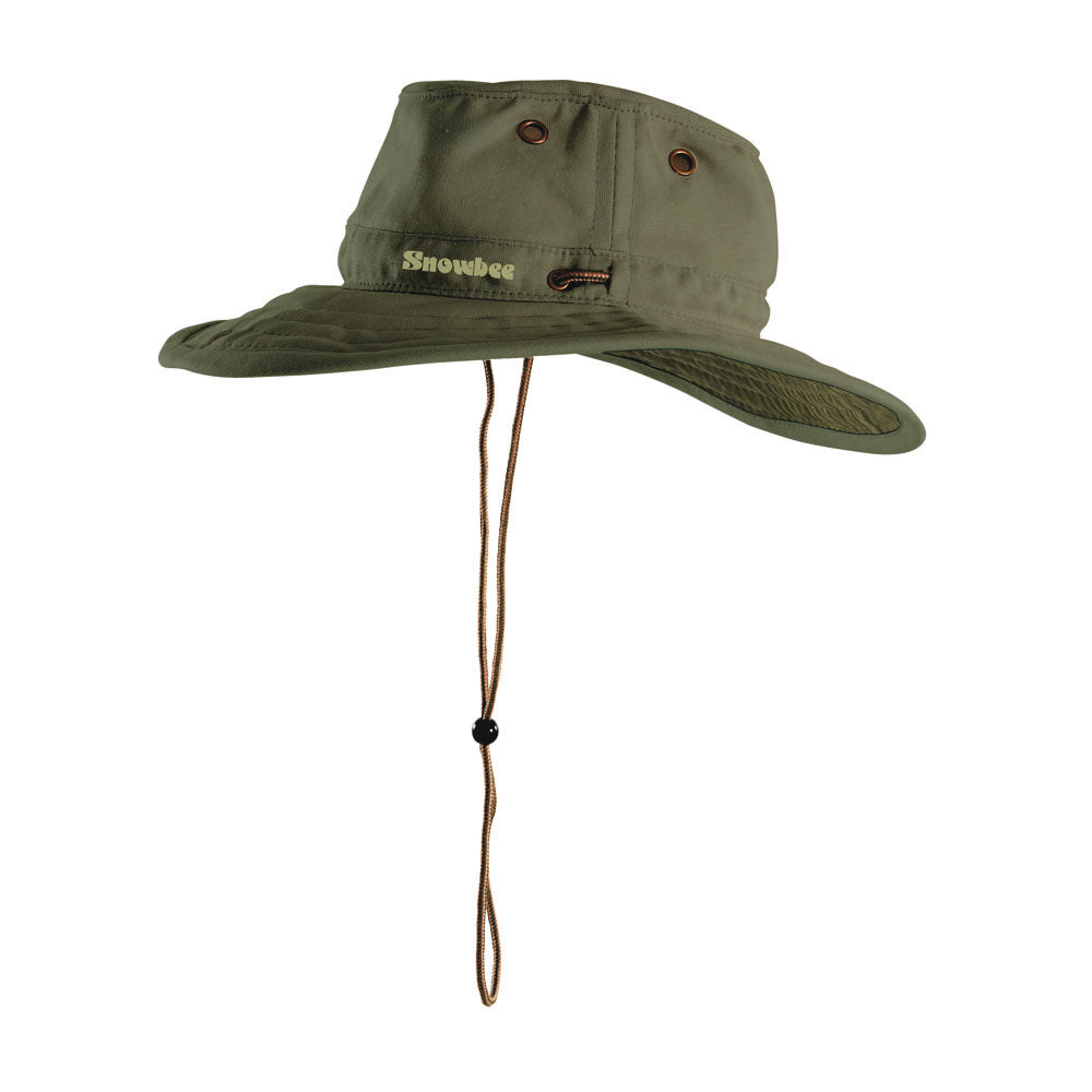 Snowbee Wide Brim Ranger Hat Olive Green - XL