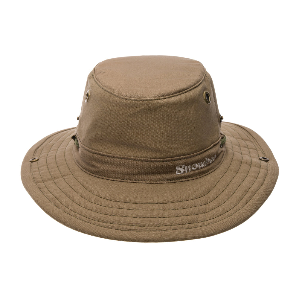 Snowbee Classic Wide Brim Hat Khaki - L