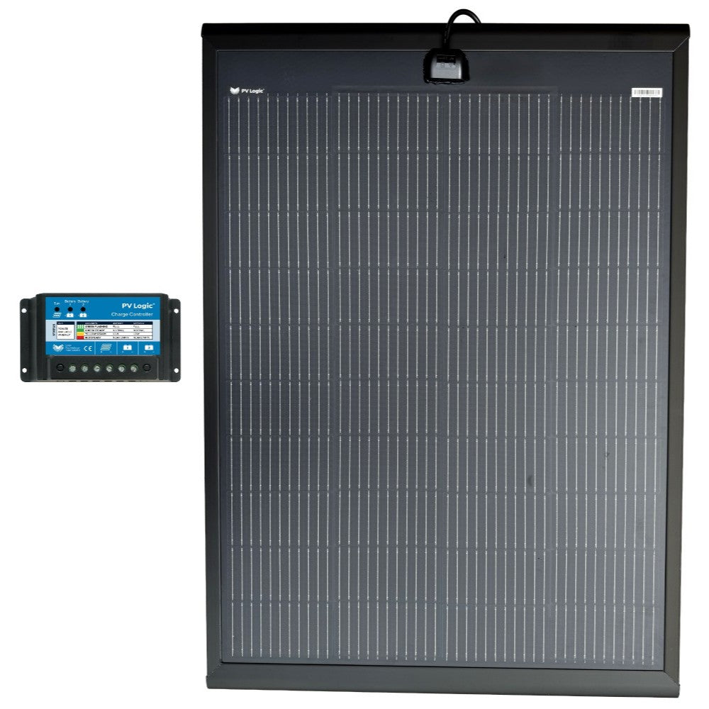 Solar Technology 150W SlimEdge Rigid MHD Solar Panel & 20A PMW