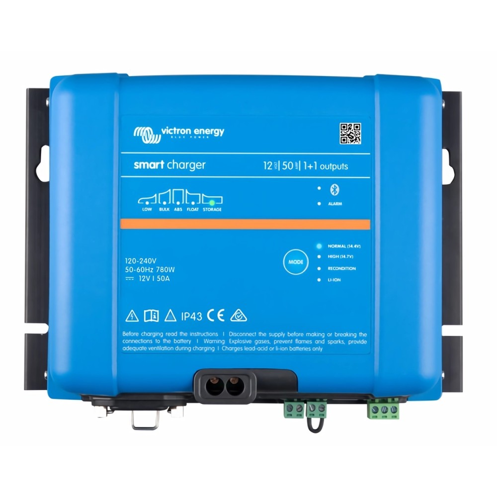 Victron Phoenix Smart IP43 Charger 12/50(1+1) 120-240V