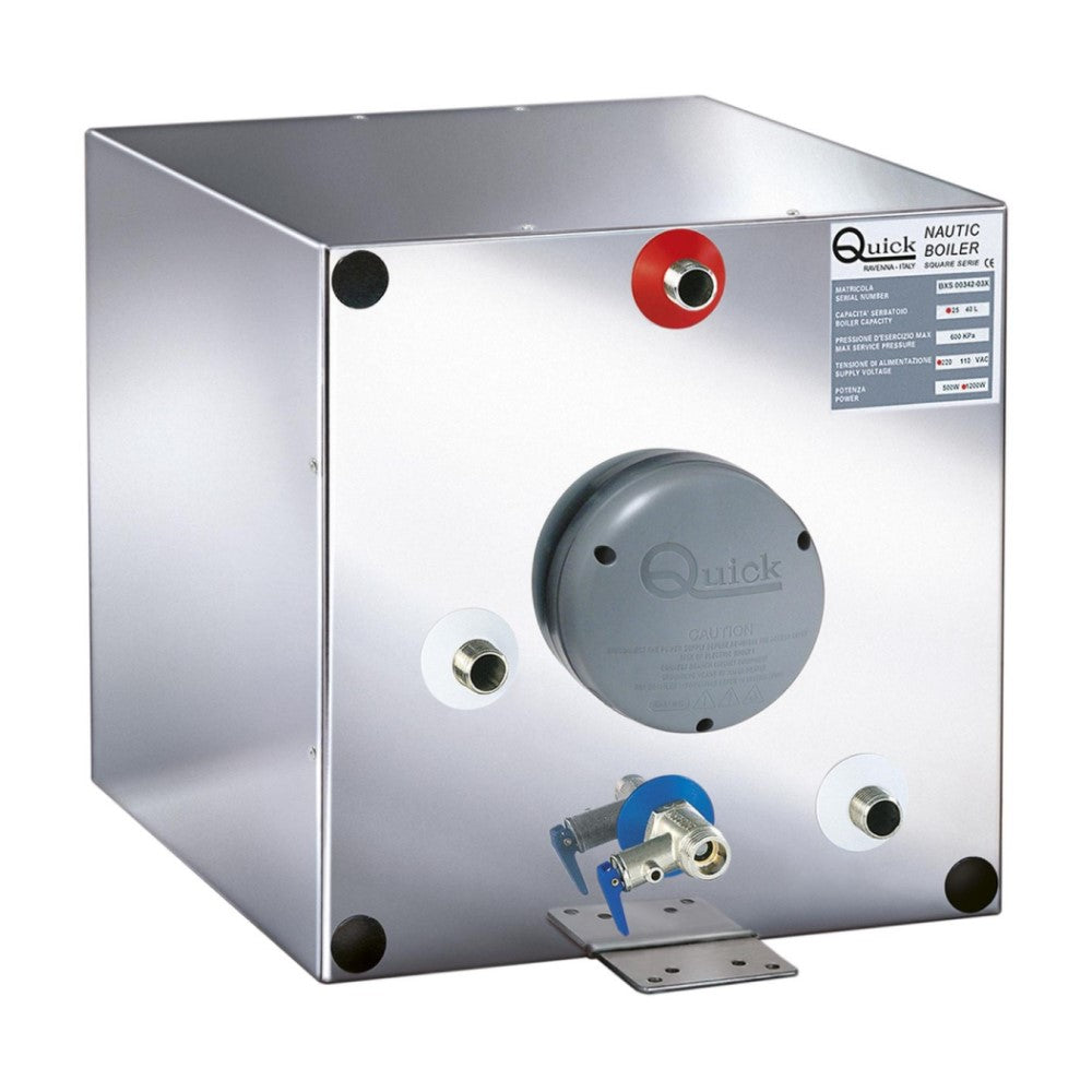 Quick Nautic Square BXS Boiler With Heat Exchanger - 25 Litres 500W