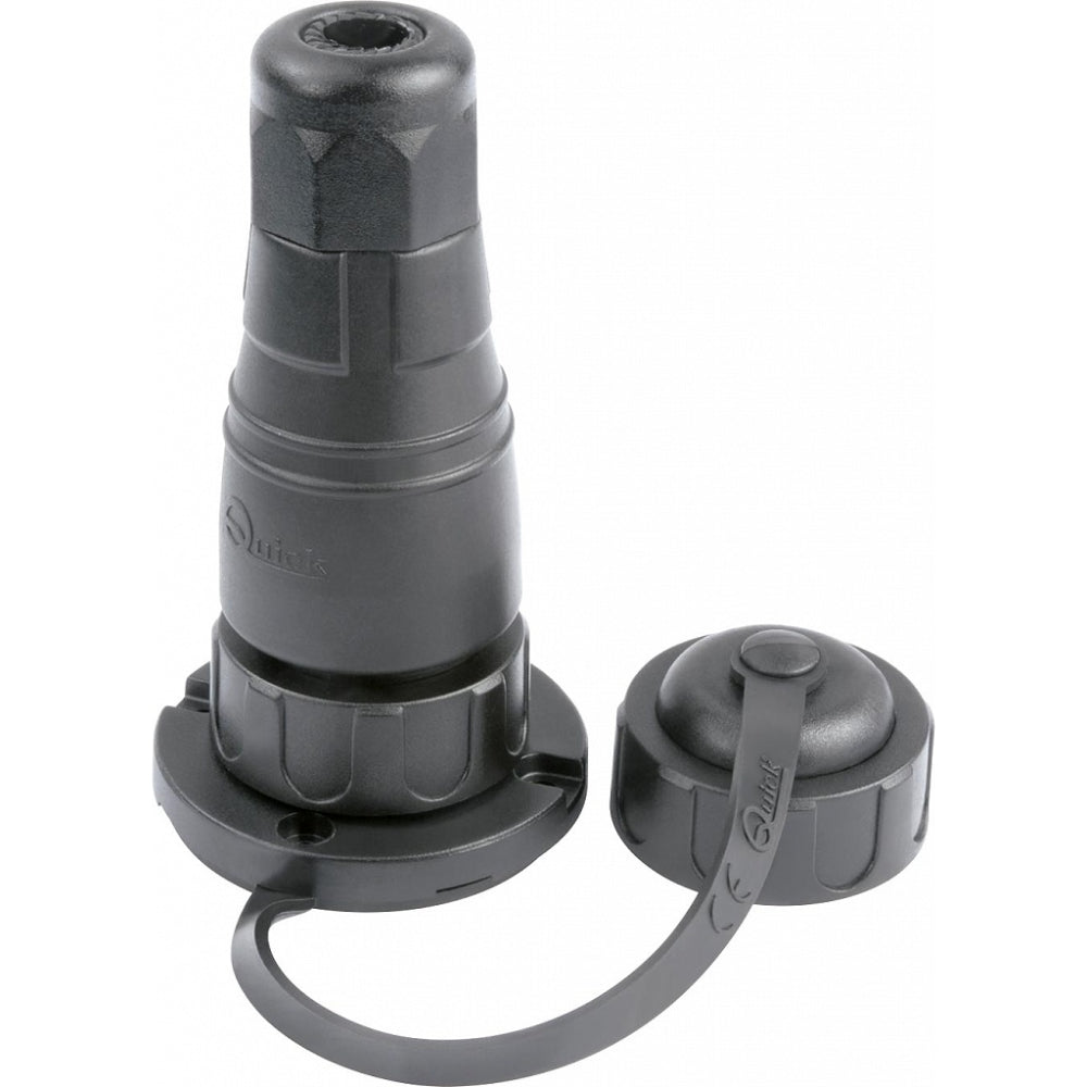 Quick 7108 IP67 Watertight Connector - 8 Pin 4A