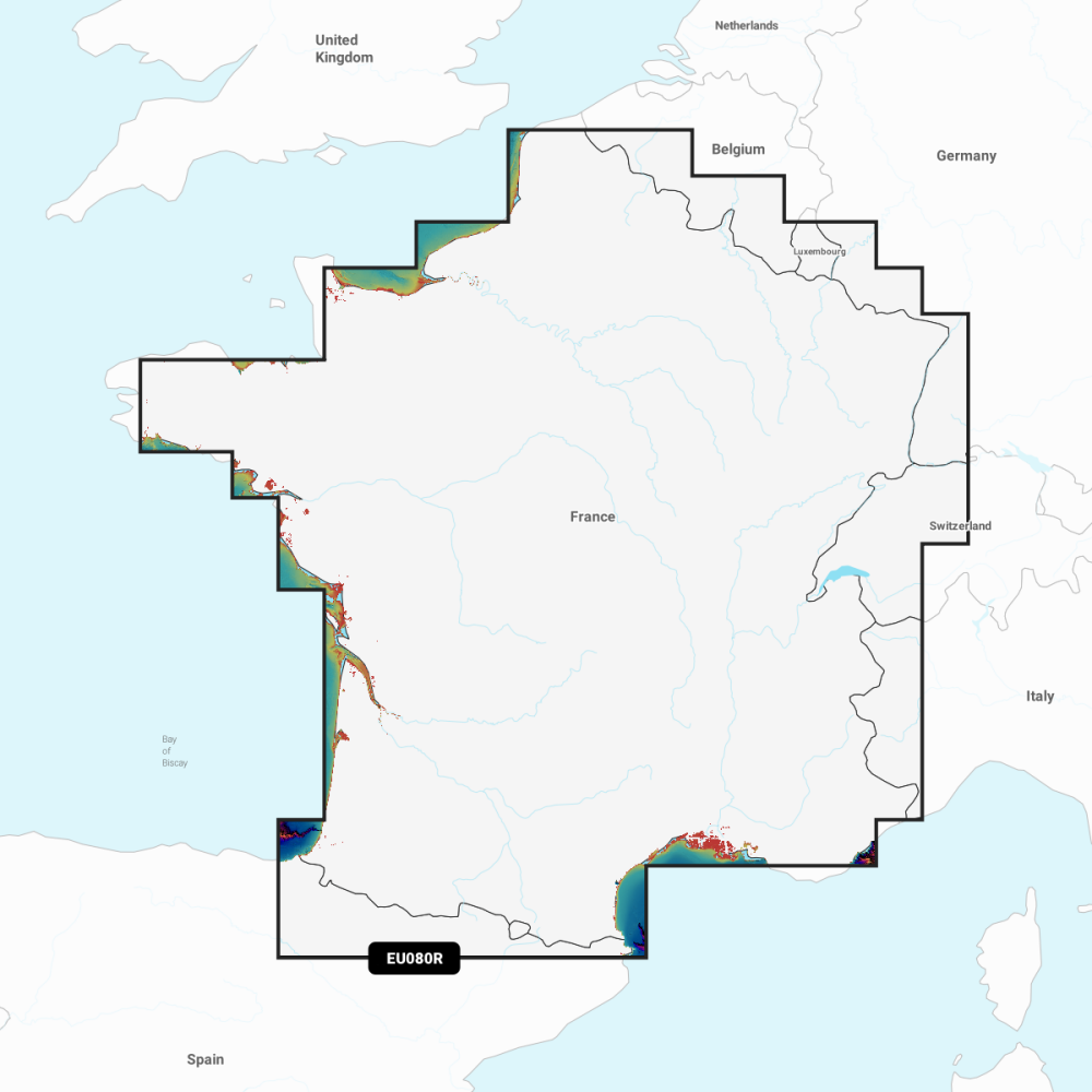 Garmin Navionics Vision+ Chart: EU080R - France Lakes & Rivers