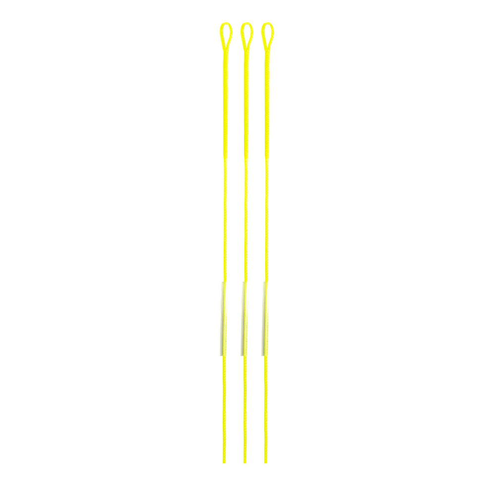 Snowbee Looped Connectors x 3 Hi-Viz