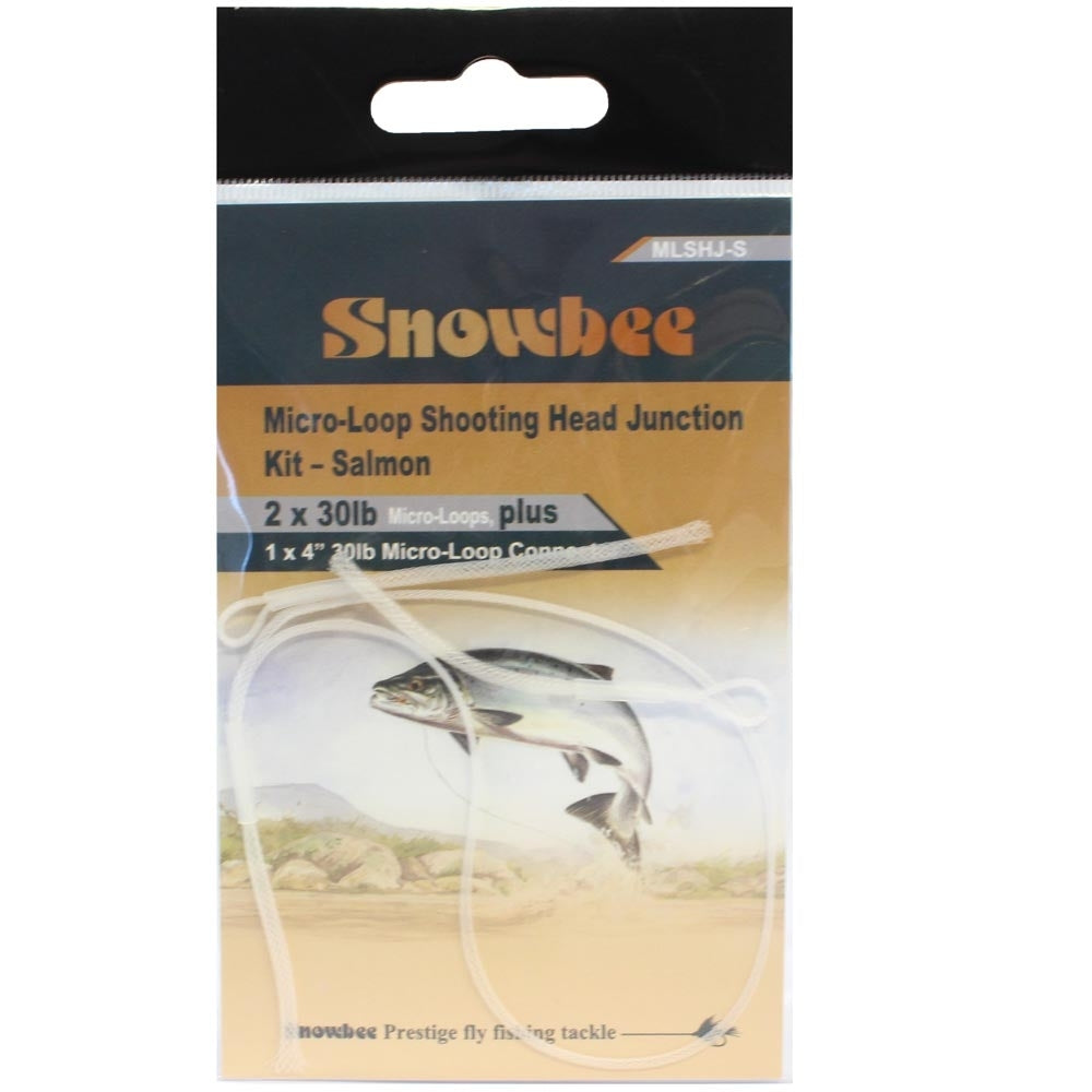 Snowbee Micro-Loop Shooting Head Junction Kit - 30lb Salmon