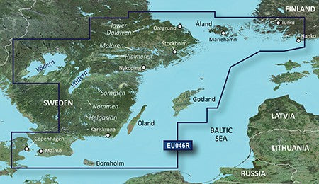 Garmin BlueChart G3 Vision Regular Area - VEU046R Sweden South-East