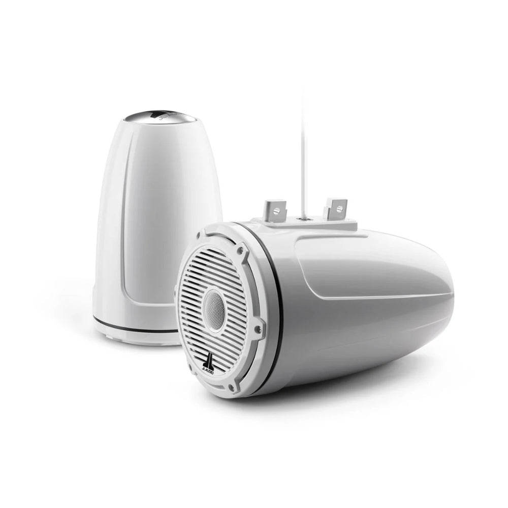 JL Audio M6 Enclosed Tower Speakers - 7.7" - White Classic