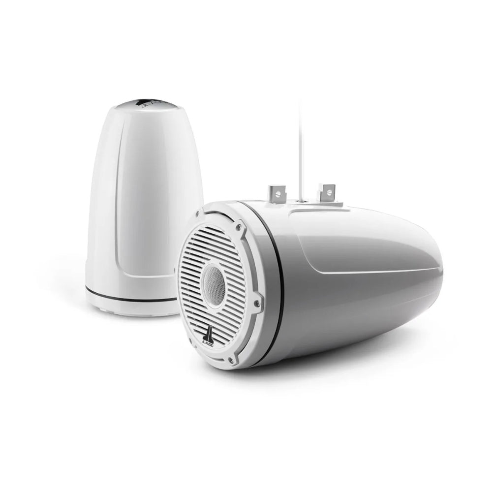 JL Audio M6 Enclosed Tower Speakers - 8.8" - White Classic