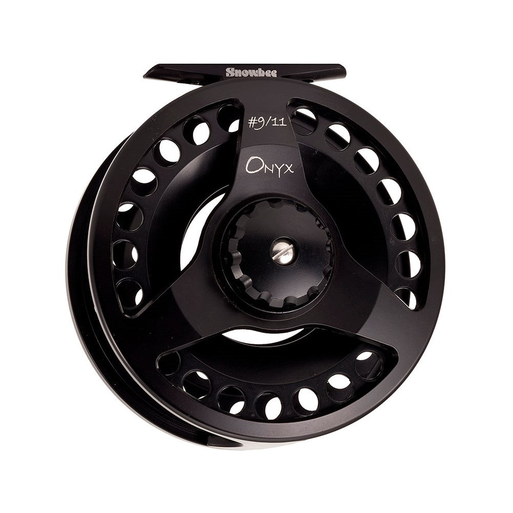 Snowbee Onyx #9/11 Fly Reel - Black