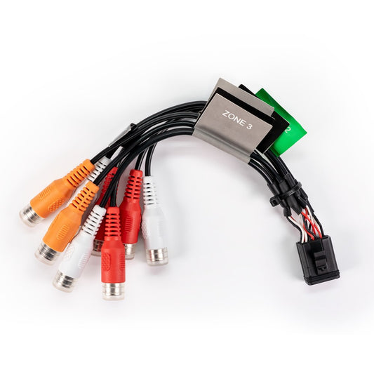 Fusion Wiring Loom - E Port - RCA / Zone 3+4 / FusConn (RA770/800)