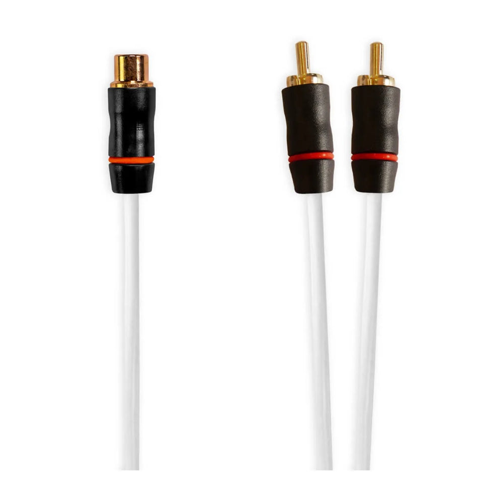 Fusion RCA Cables - Female to Dual Male Splitter 0.9m