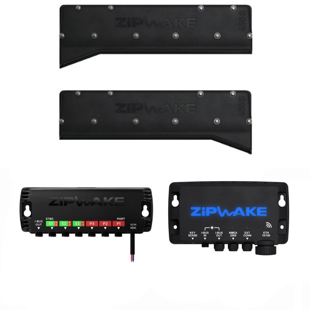 Zipwake Series S Pro Intergrated Kit - 450S Chine Interceptor