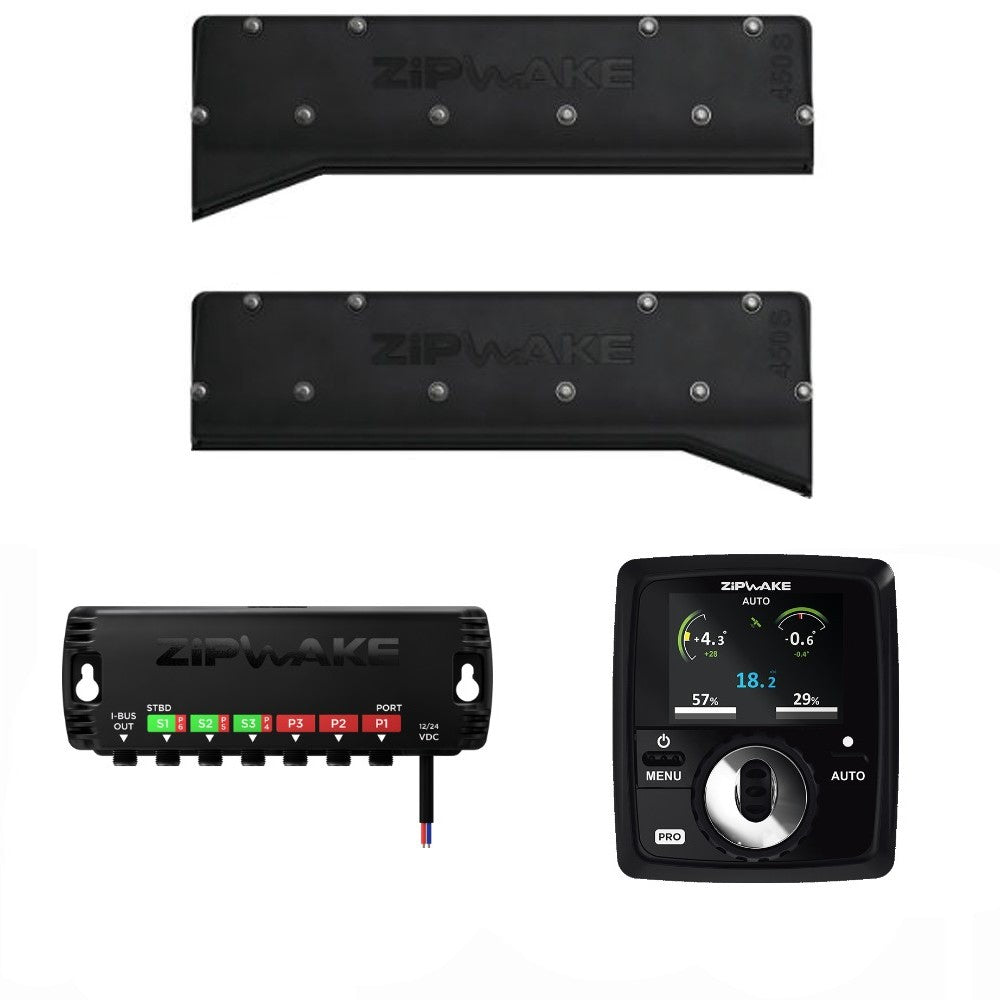 Zipwake Series S Pro Trim Control Kit - 450S Chine Interceptor