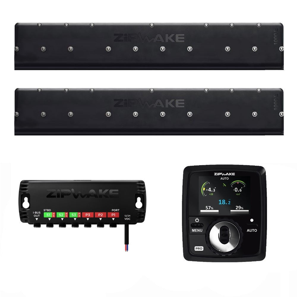 Zipwake Series E Pro Trim Control Kit - 1000E Interceptor
