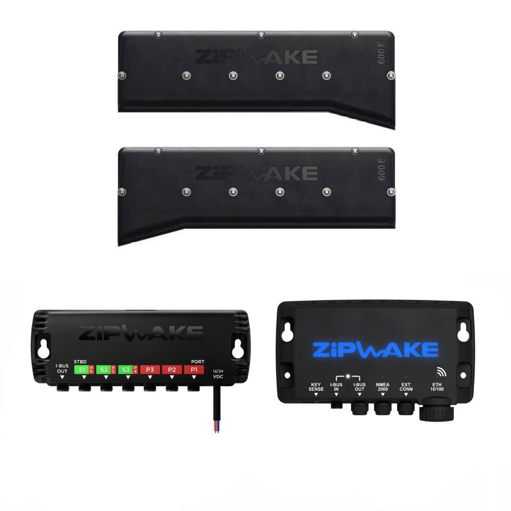 Zipwake Series E Pro Intergrated Kit - 600E Chine Interceptor
