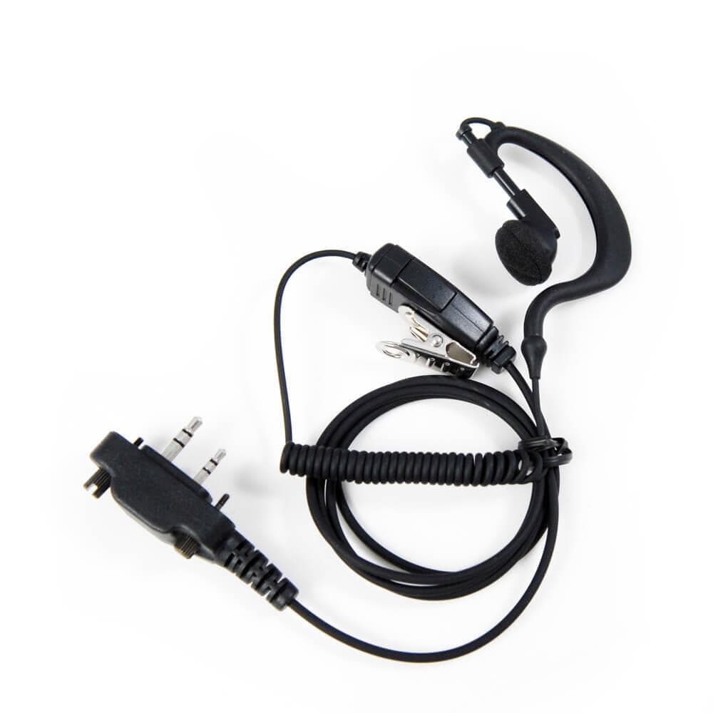 Icom PRO-P232LA D-shell with Mic/PTT for use with IC-F2000/F2100D/F29SR etc