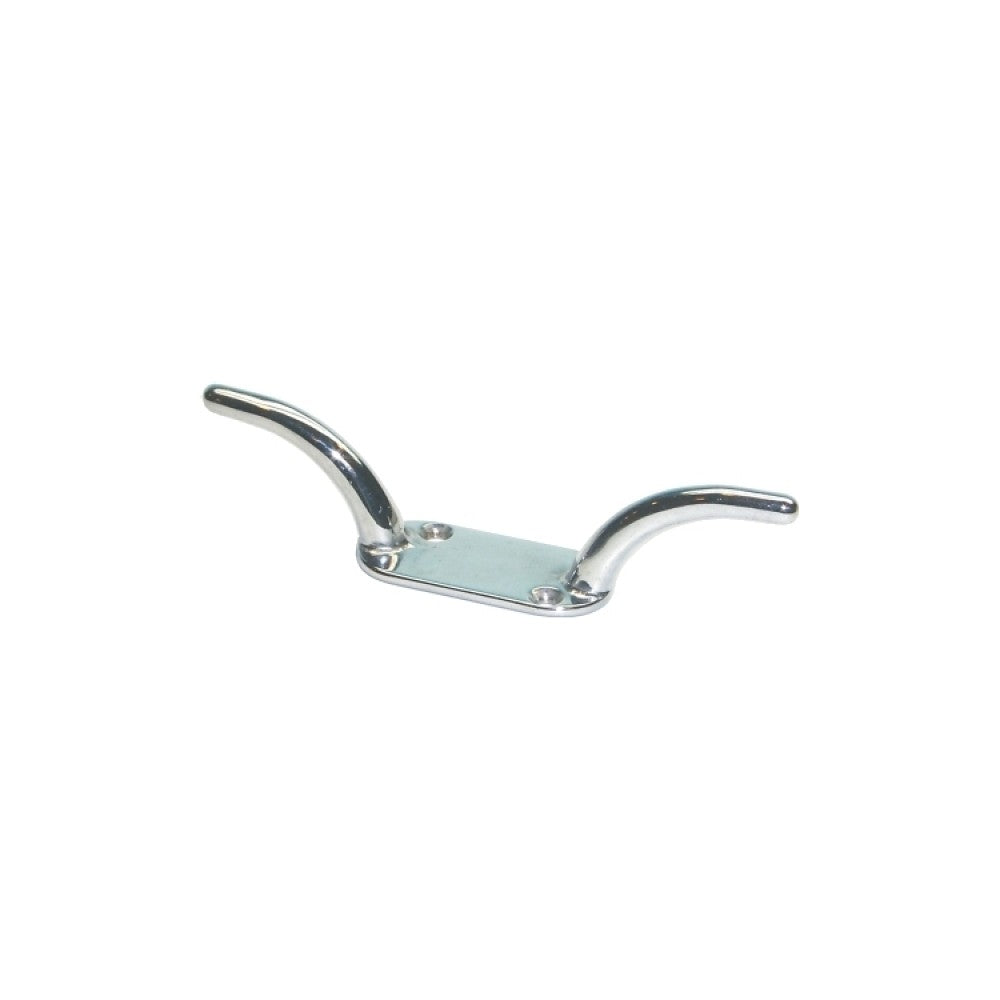 Osculati Chromed Brass Cleat - 80mm