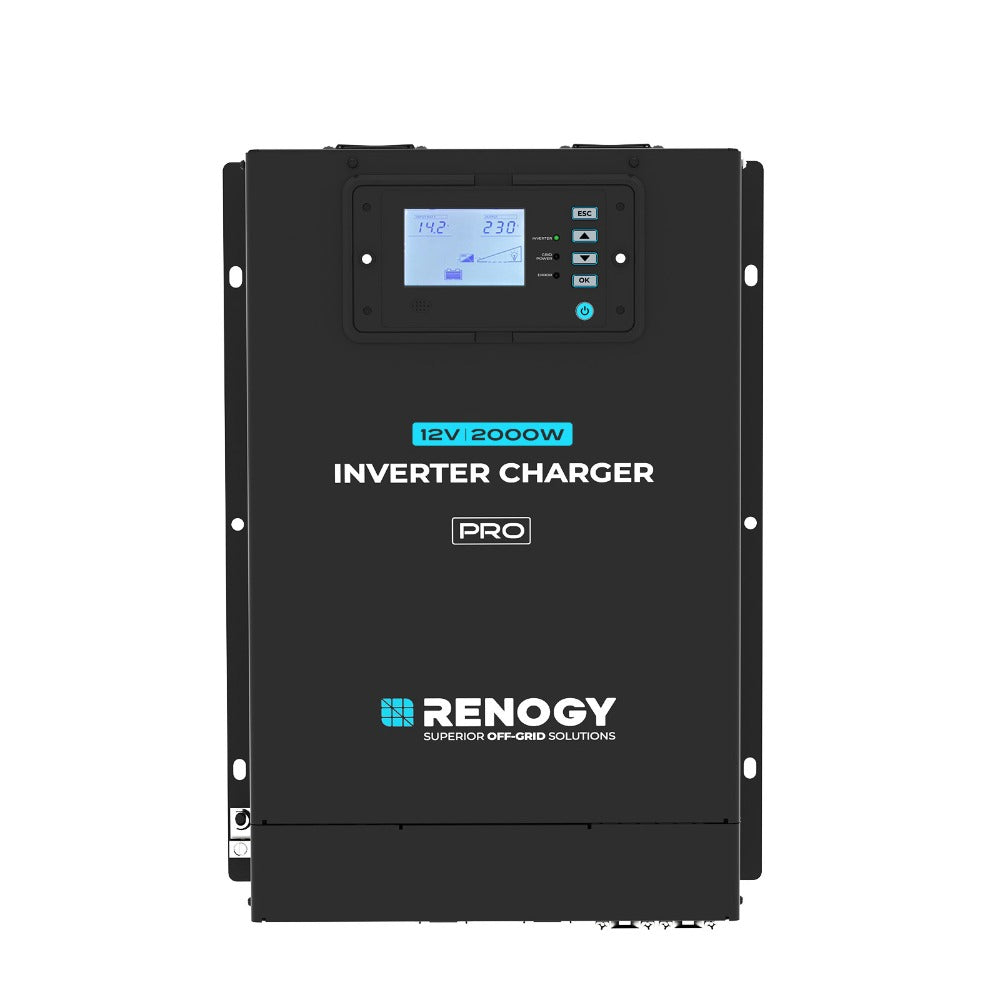Renogy Pro HF Inverter Charger - 12V 2000W