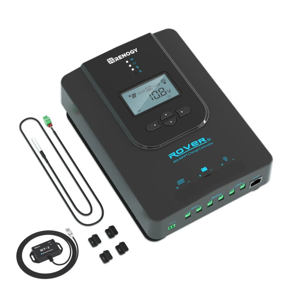 Renogy Rover Li MPPT Solar Charge Controller With Bluetooth - 40A