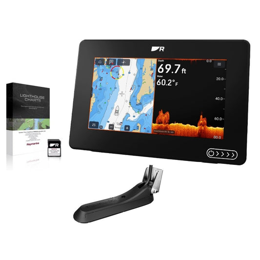Raymarine Axiom 2 - 7RV RealVision Sonar W-Europe Chart & RV-100 Txd