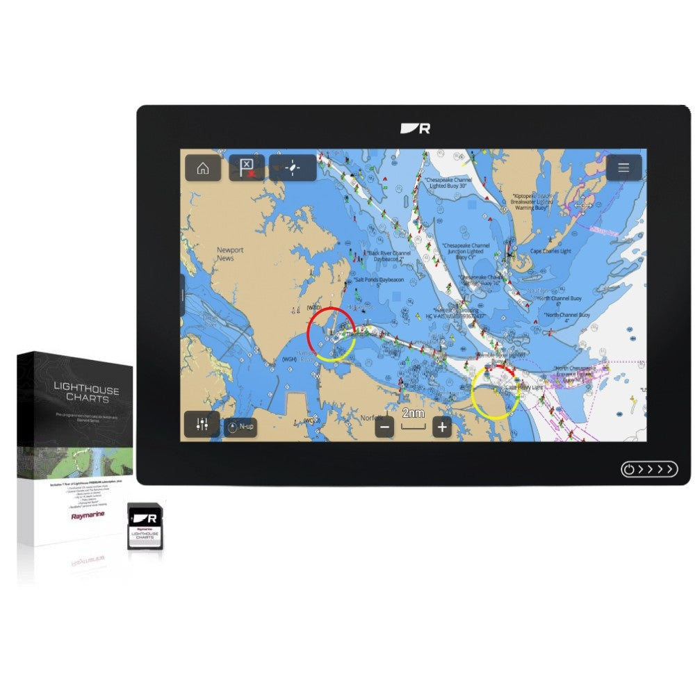 Raymarine Axiom 2 - 12S Chartplotter & Western Europe Chart