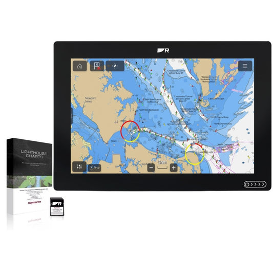 Raymarine Axiom 2 - 12S Chartplotter & Western Europe Chart