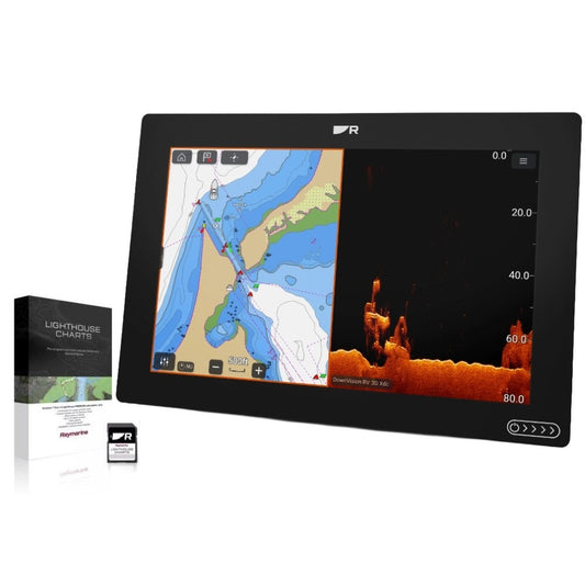 Raymarine Axiom 2 - 12RV Realvision Sonar & Western Europe Chart