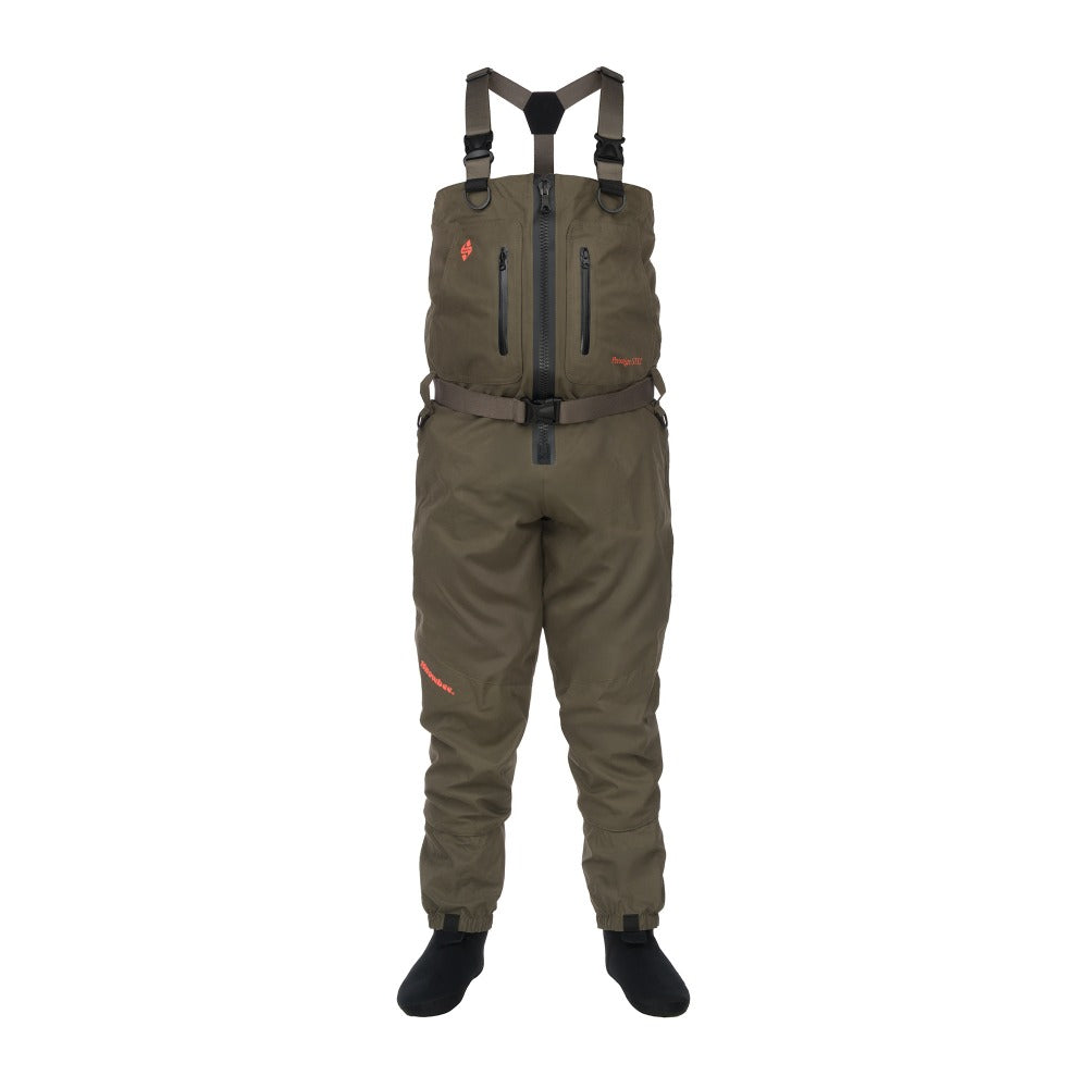 Snowbee STX2 Zip Front Breathable Stockingfoot Waders - XLL