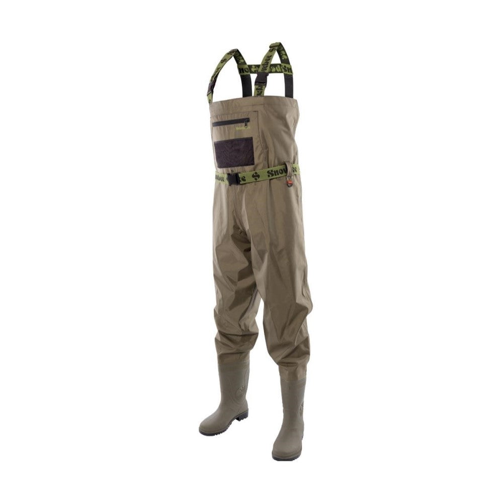 Snowbee 210D Nylon Wadermaster Chest Waders - Cleated Sole - 11FB