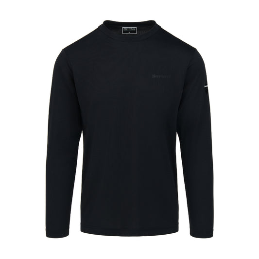 Snowbee Technical Long Sleeve Fishing T-Shirt - Black - XXL