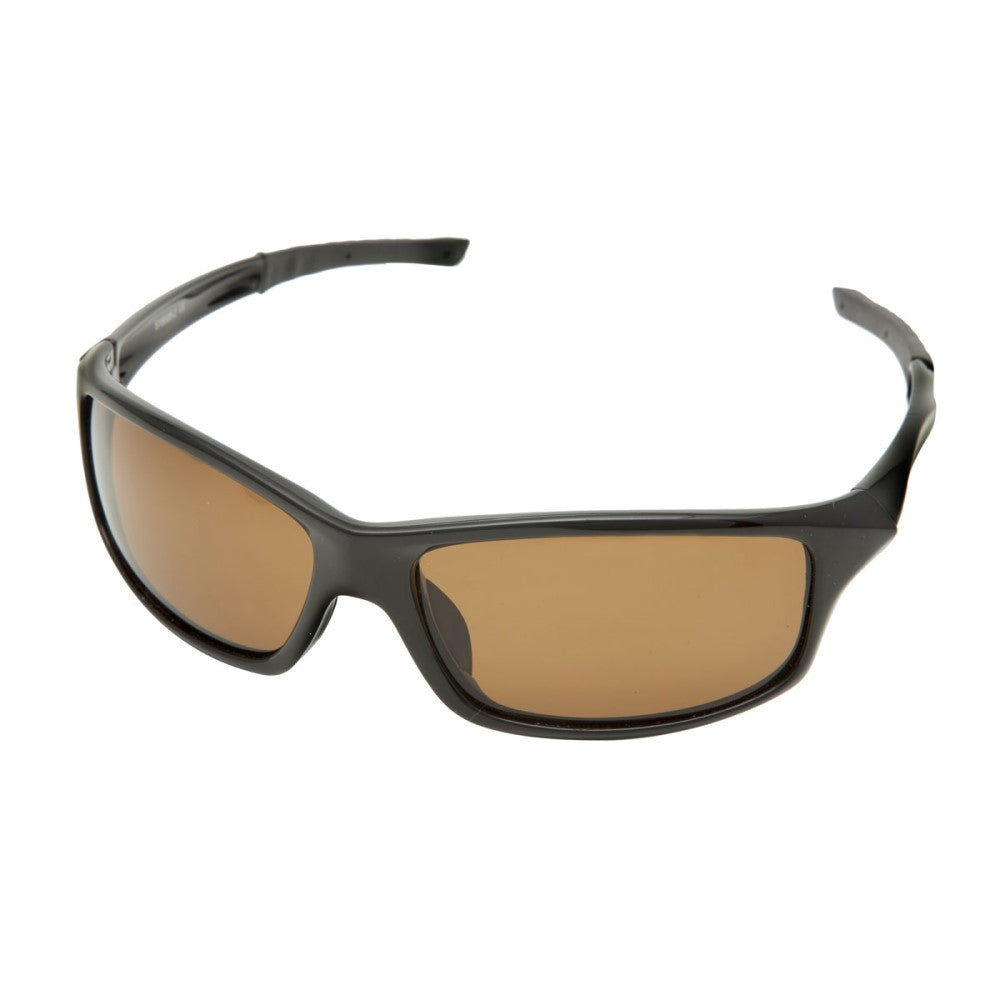 Snowbee Prestige Streamfisher Polarising Sunglasses - Black/Amber