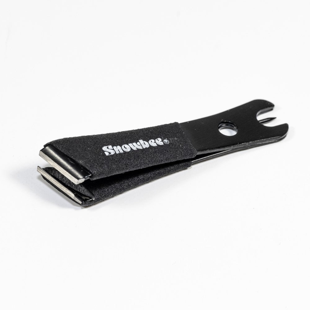 Snowbee Stainless Angled Snips - Black