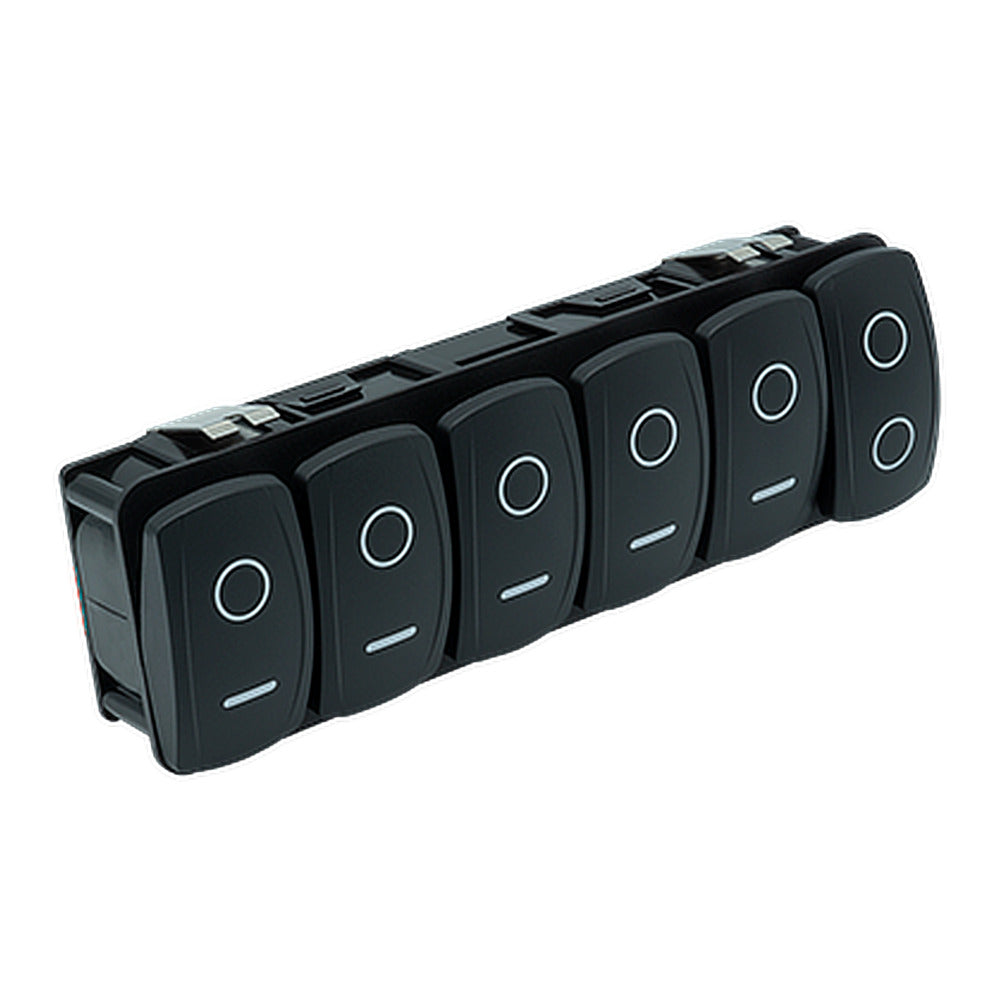 Maretron Mpower VMM6 - 5x Momentary On + 1x 3 Pos Contura V Rockers